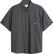 Obey Bigwig Frank Check Short Sleeve Button-Up Shirt