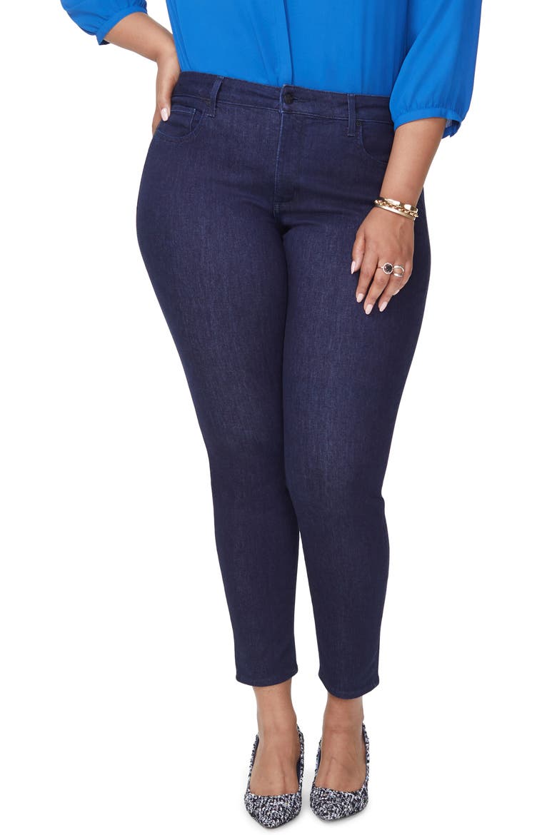 Ami High Waist Skinny Jeans, Main, color, RINSE