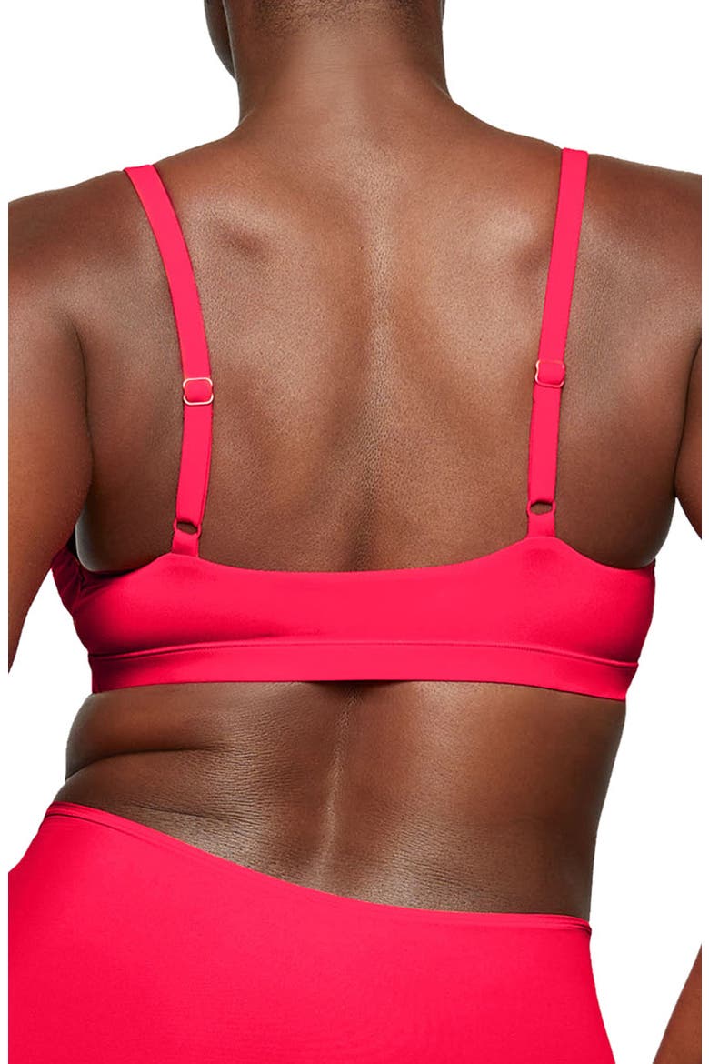 Fits Everybody Assorted 2-Pack Triangle Bralettes, Alternate, color, BRICK MULTI