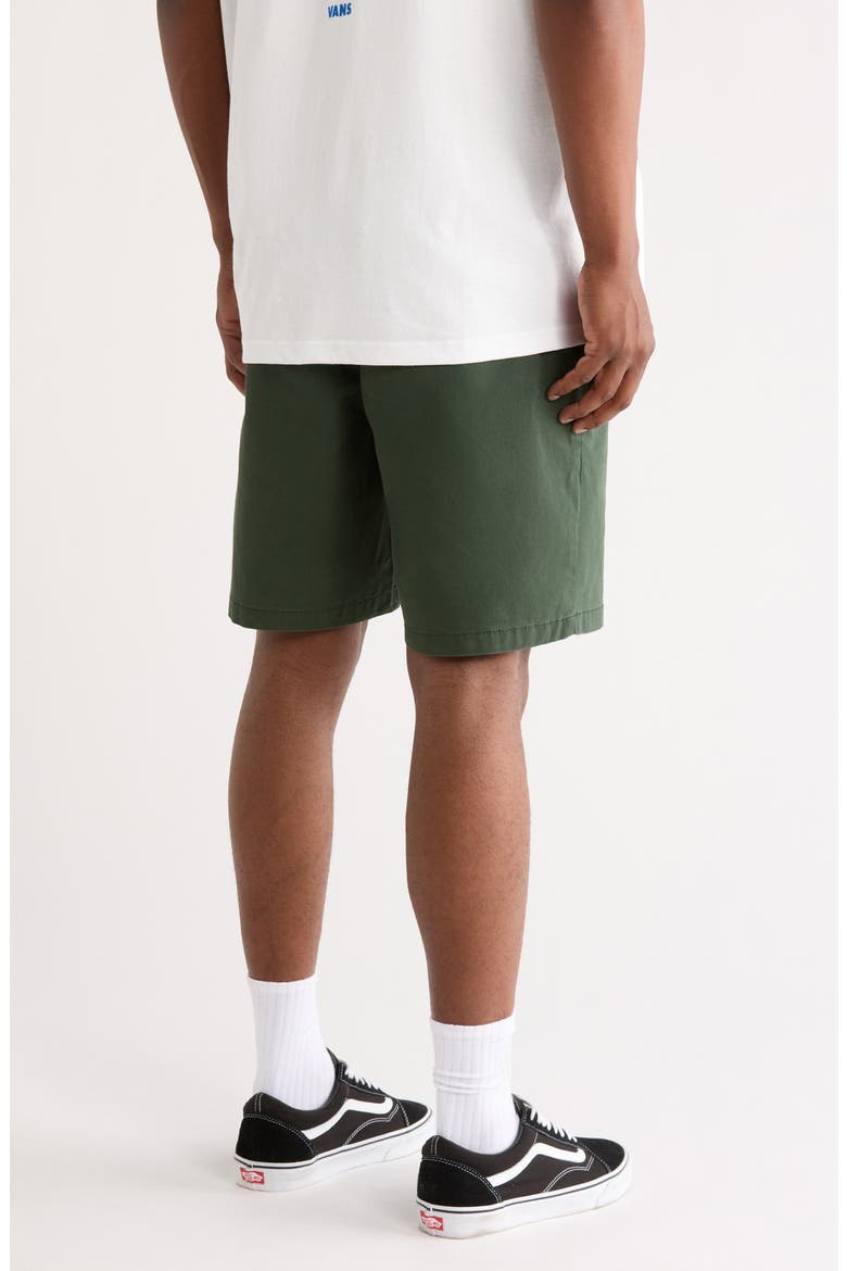 Range Relaxed Stretch Cotton Shorts, Alternate, color, OIL GREEN