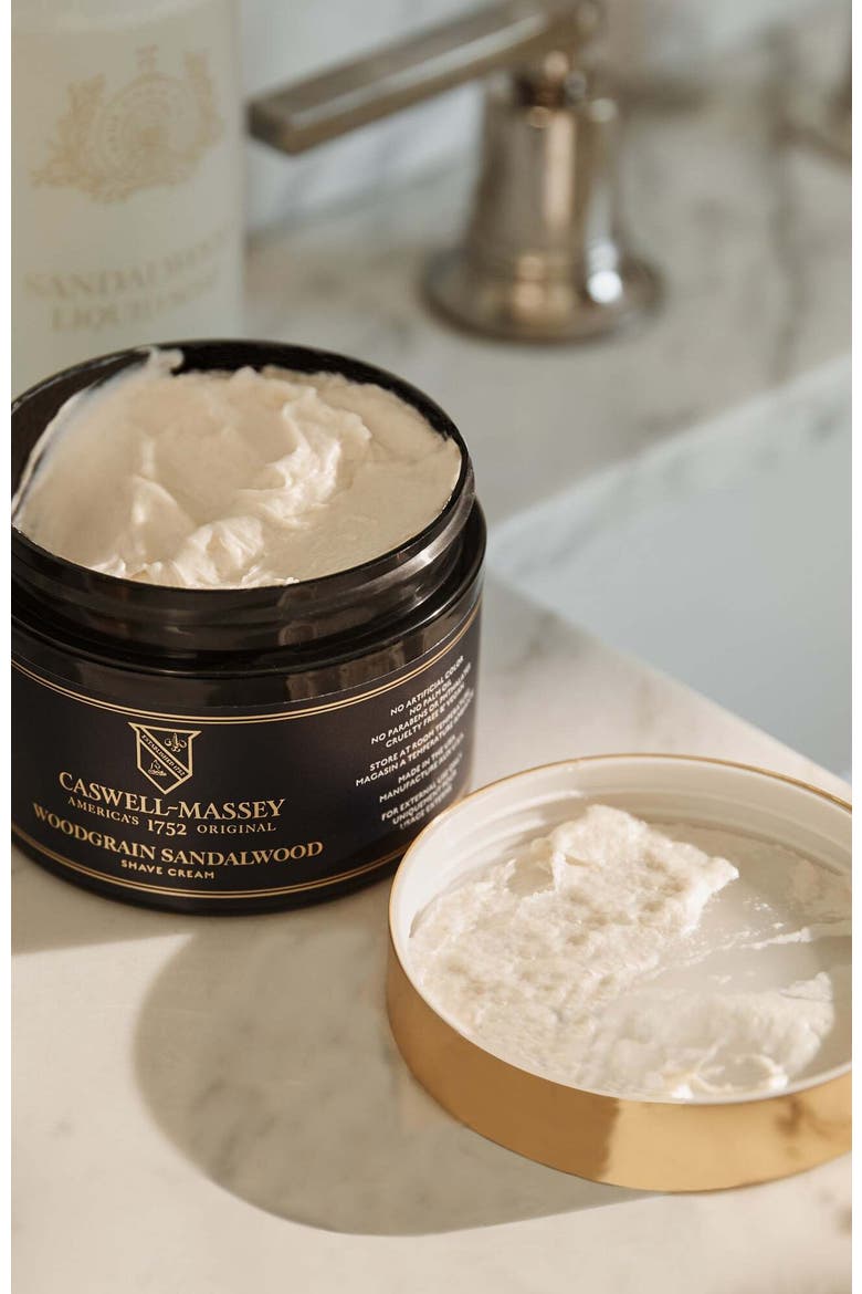 Woodgrain Sandalwood Shave Cream, Alternate, color, Regular