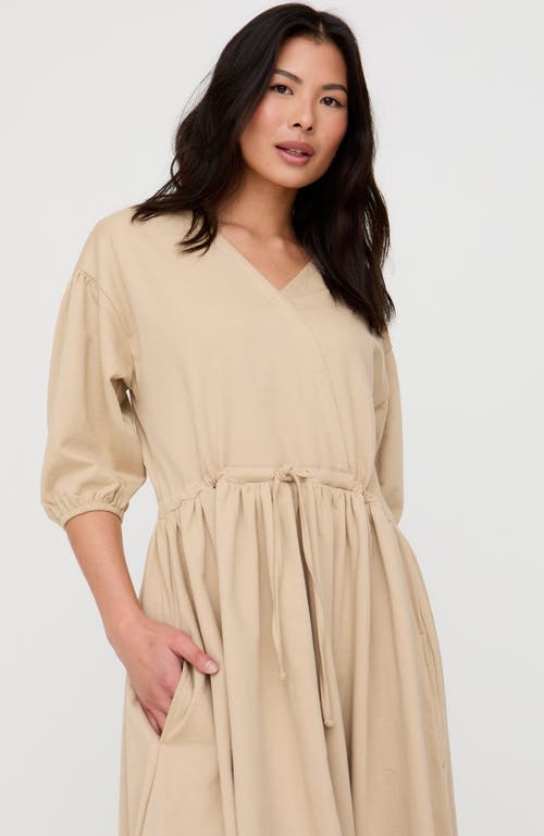 Turtledove London Organic Cotton Belle Dress In Neutral