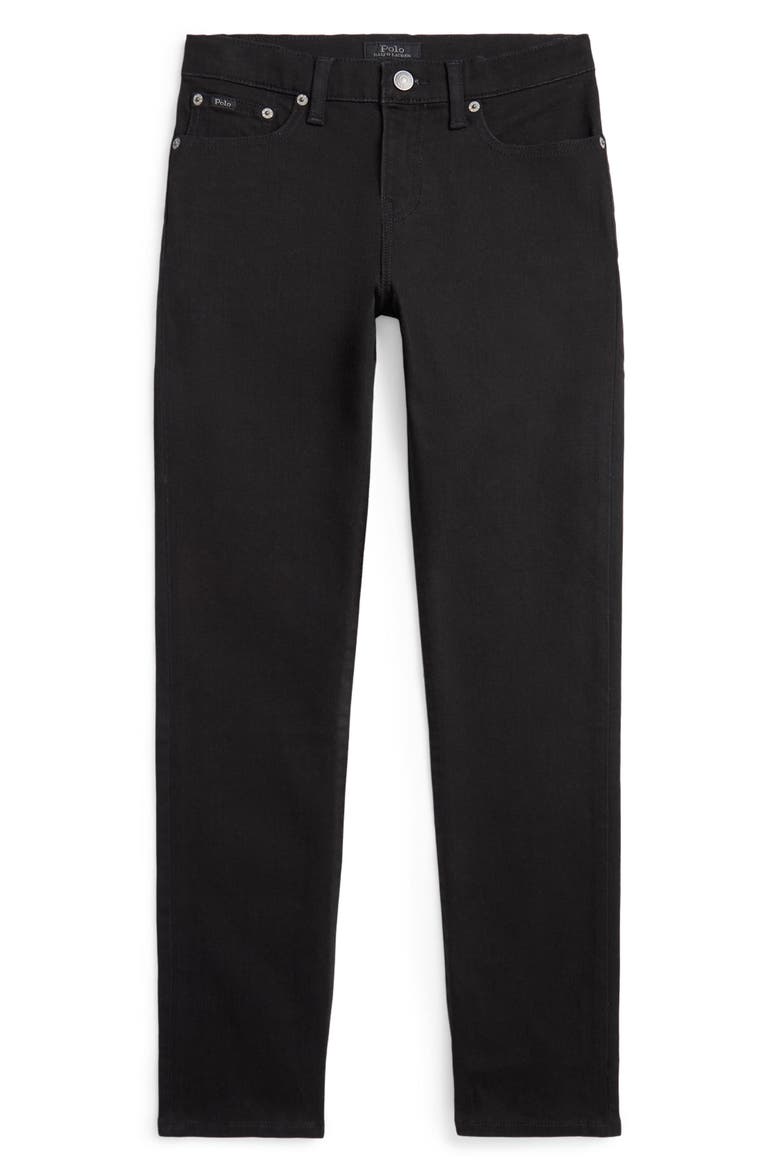 Kids' Sullivan Slim Stretch Jeans, Alternate, color, BLACK
