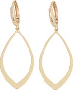 Panacea Open Marquise Drop Earrings