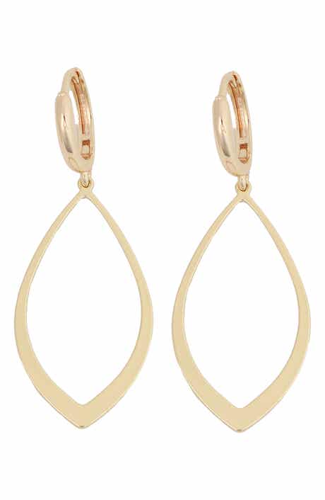 Panacea Open Marquise Drop Earrings