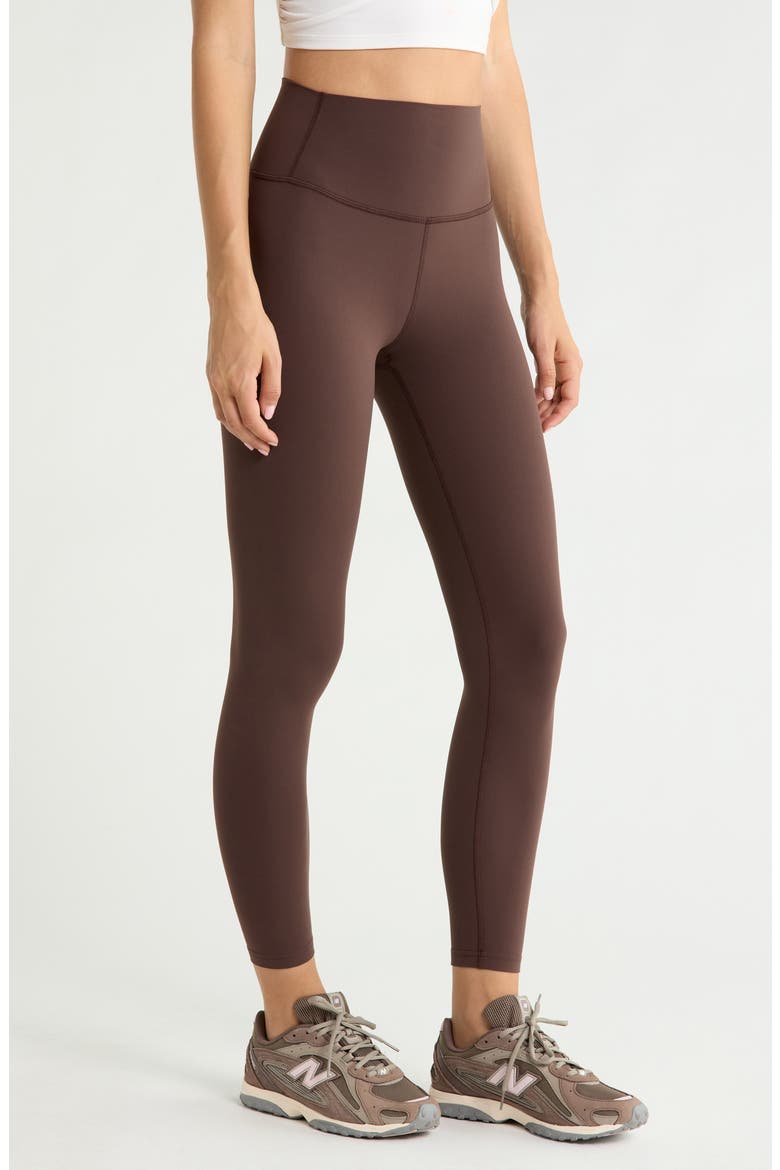 Airweight Leggings, Alternate, color, DARK CHOCOLATE