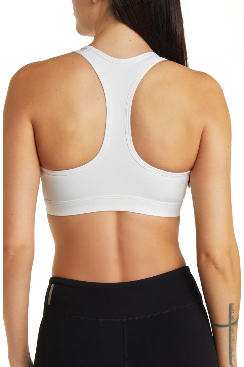Dri-FIT Swoosh Medium Support Padded Sports Bra, Alternate, color, 100 100 WHITE/BLACK