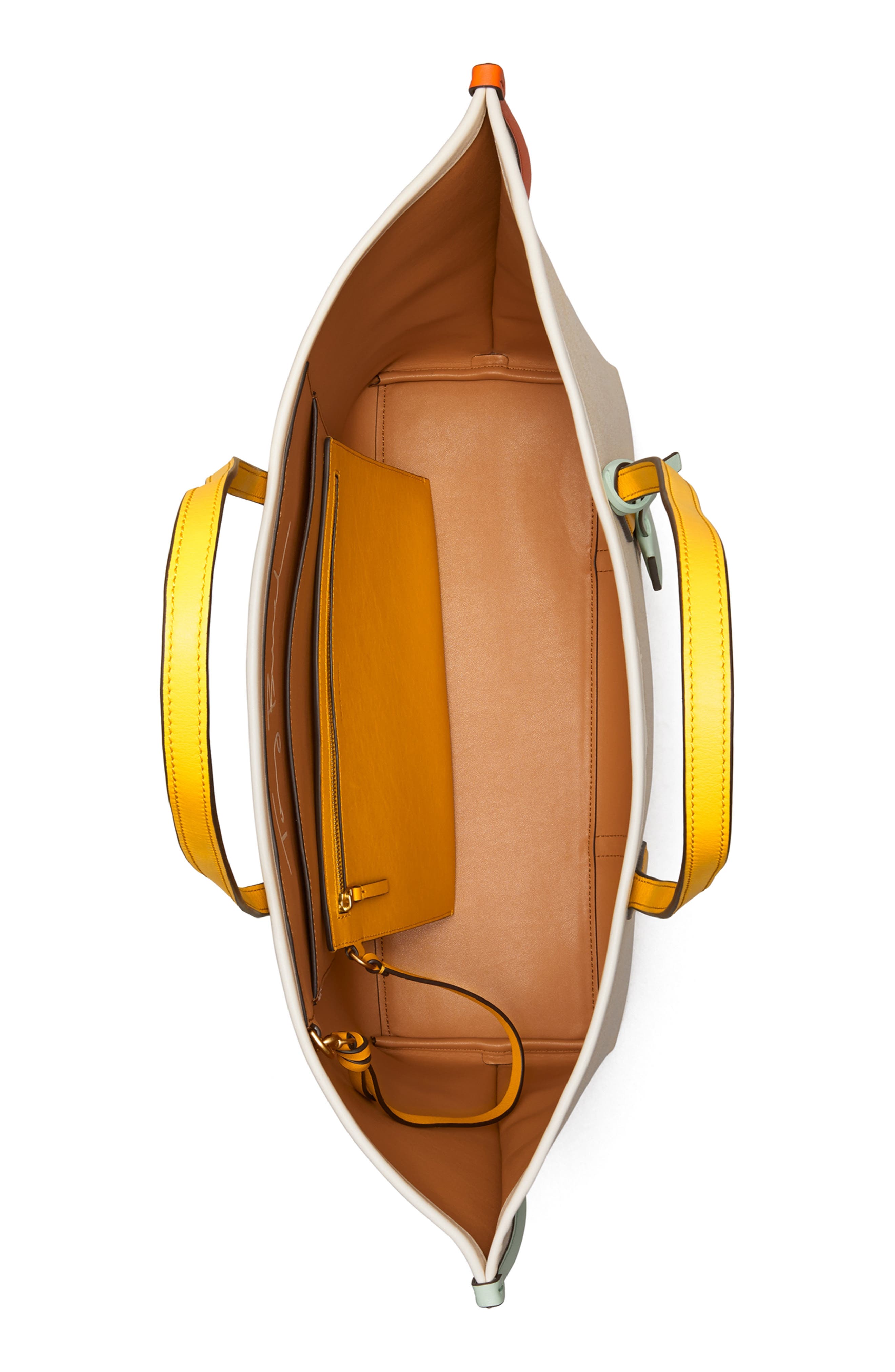 Tory Burch Perry Canvas Tote, Alternate, color, 