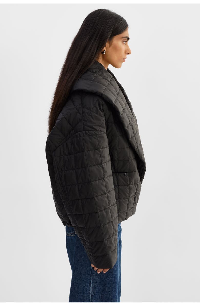 LAMARQUE Melissa | Quilted Padded Coat, Alternate, color, Black