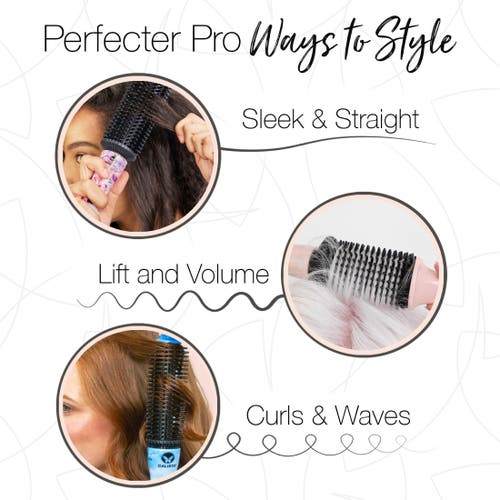 Calista Perfecter Pro Heated Round Brush - Full Bloom 0.75 In Multi