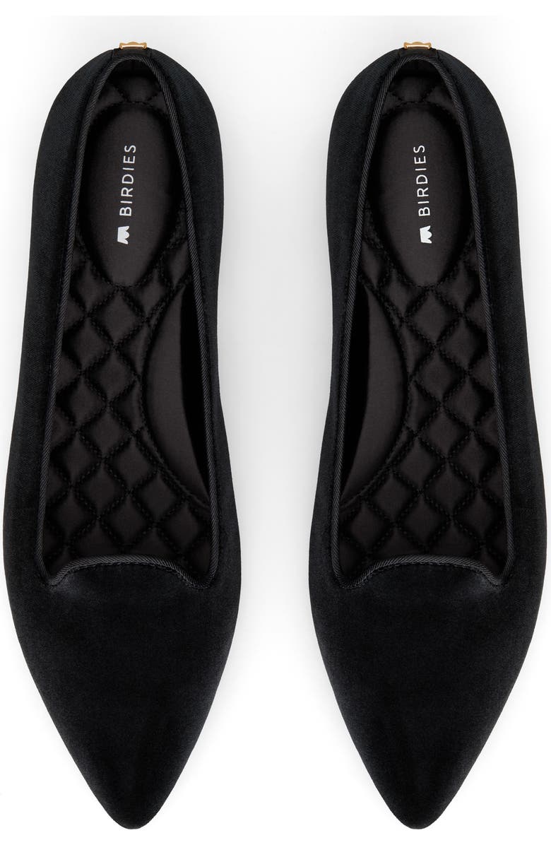 Birdies Sparrow Pointed Toe Flat, Alternate, color,