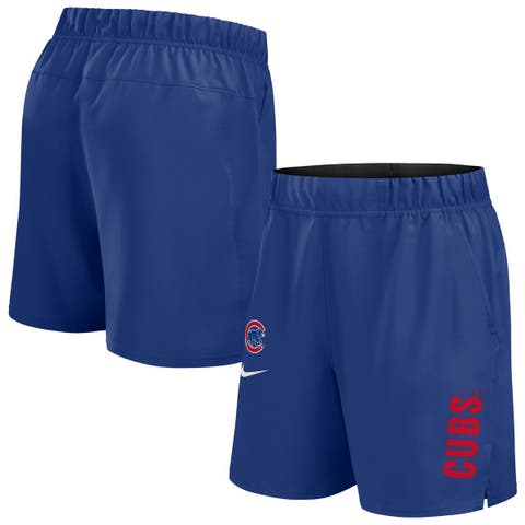 Men's Nike Royal Chicago Cubs Woven Victory Performance Shorts