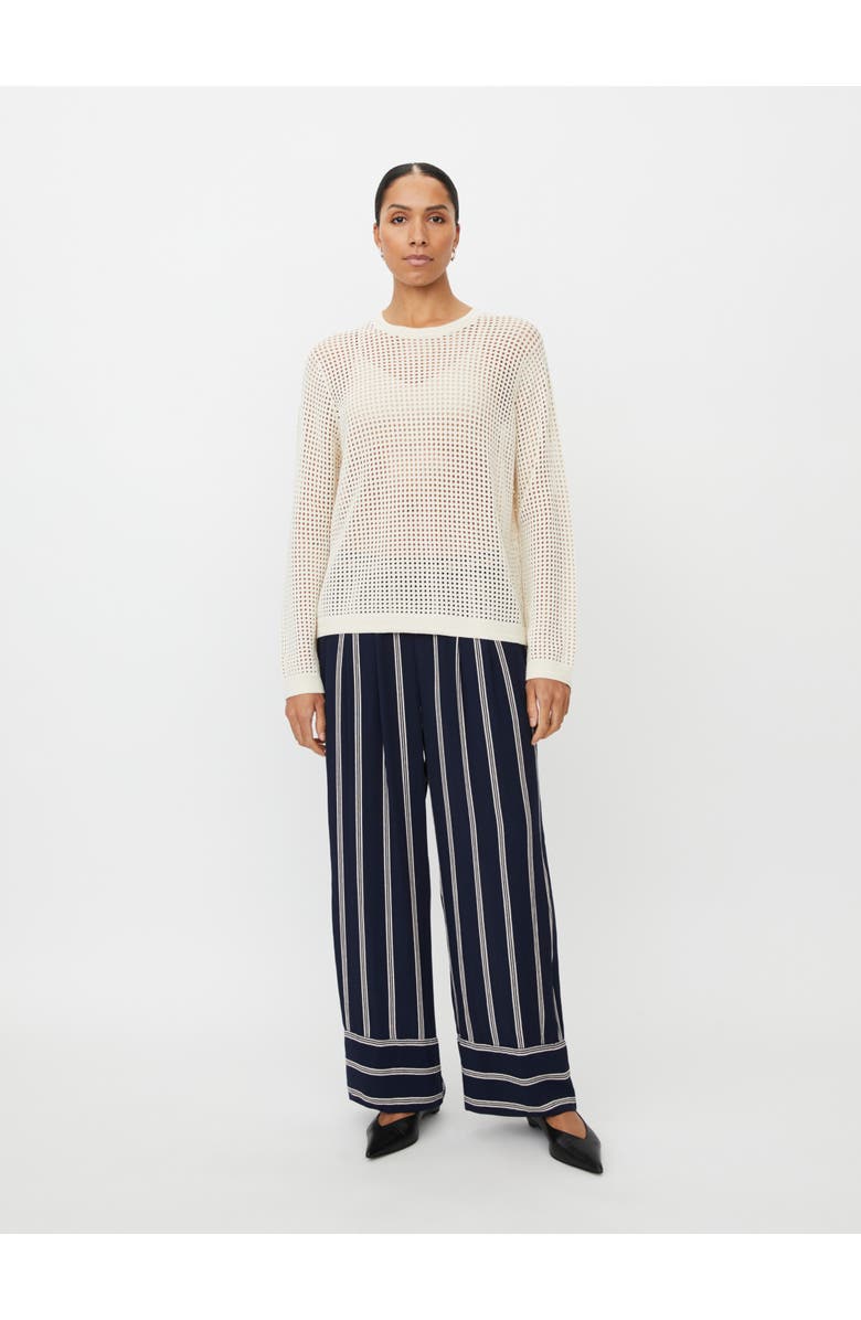 Masai Copenhagen MaForavine Open Knit Sweater, Alternate, color, Whitecap