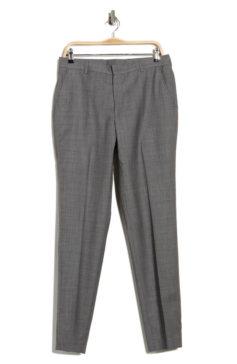 Vince Flat Front Wool Suit Pants, Main, color, Grey