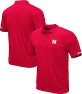 COLOSSEUM Men's Colosseum Red Nebraska Huskers Big & Tall Santry Polo
