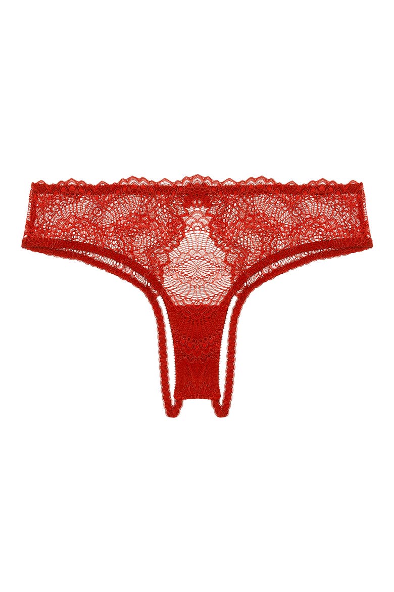 Natalia Ouvert Bikini, Main, color, SCARLET