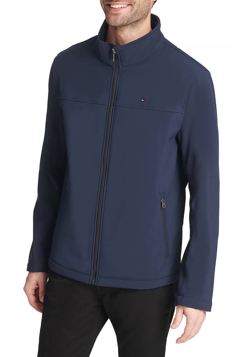 Basic Softshell Jacket, Alternate, color, MIDNIGHT