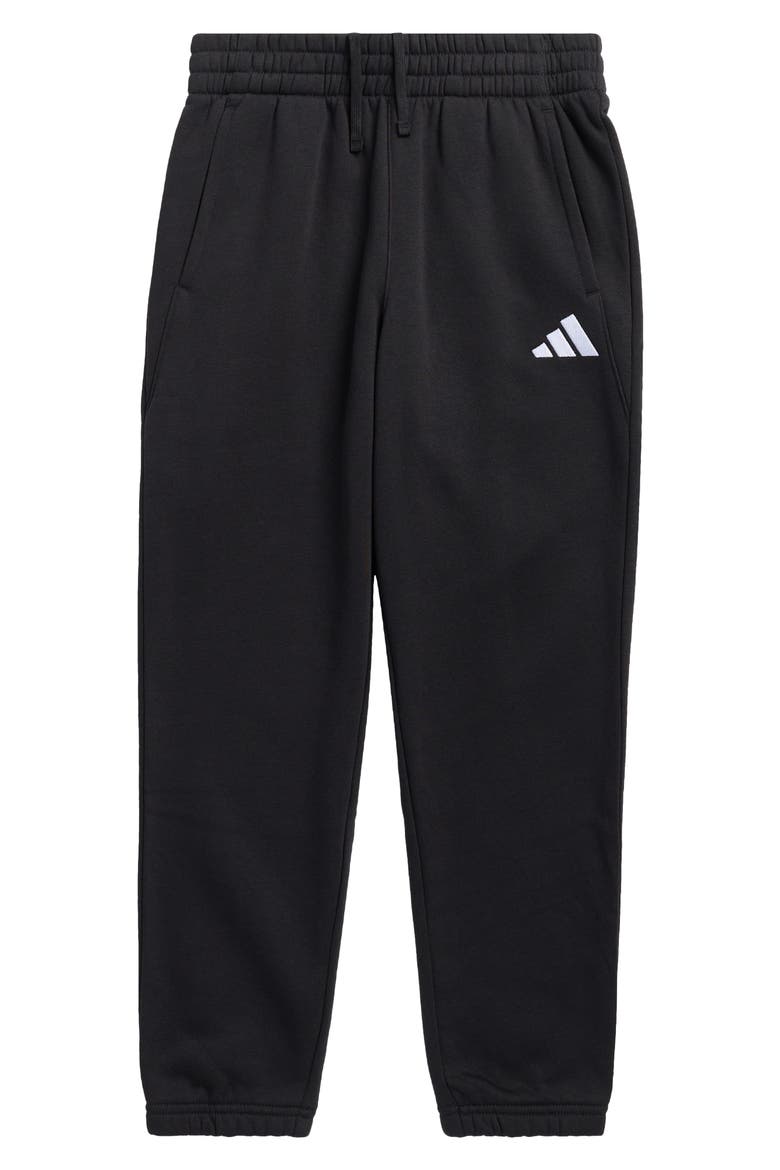 Kids' Fleece Sweatpants, Main, color, BLACK