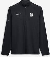 Nike Men's Nike Black LA28 Summer Olympics Stride Raglan Dri-FIT Half-Zip Pullover