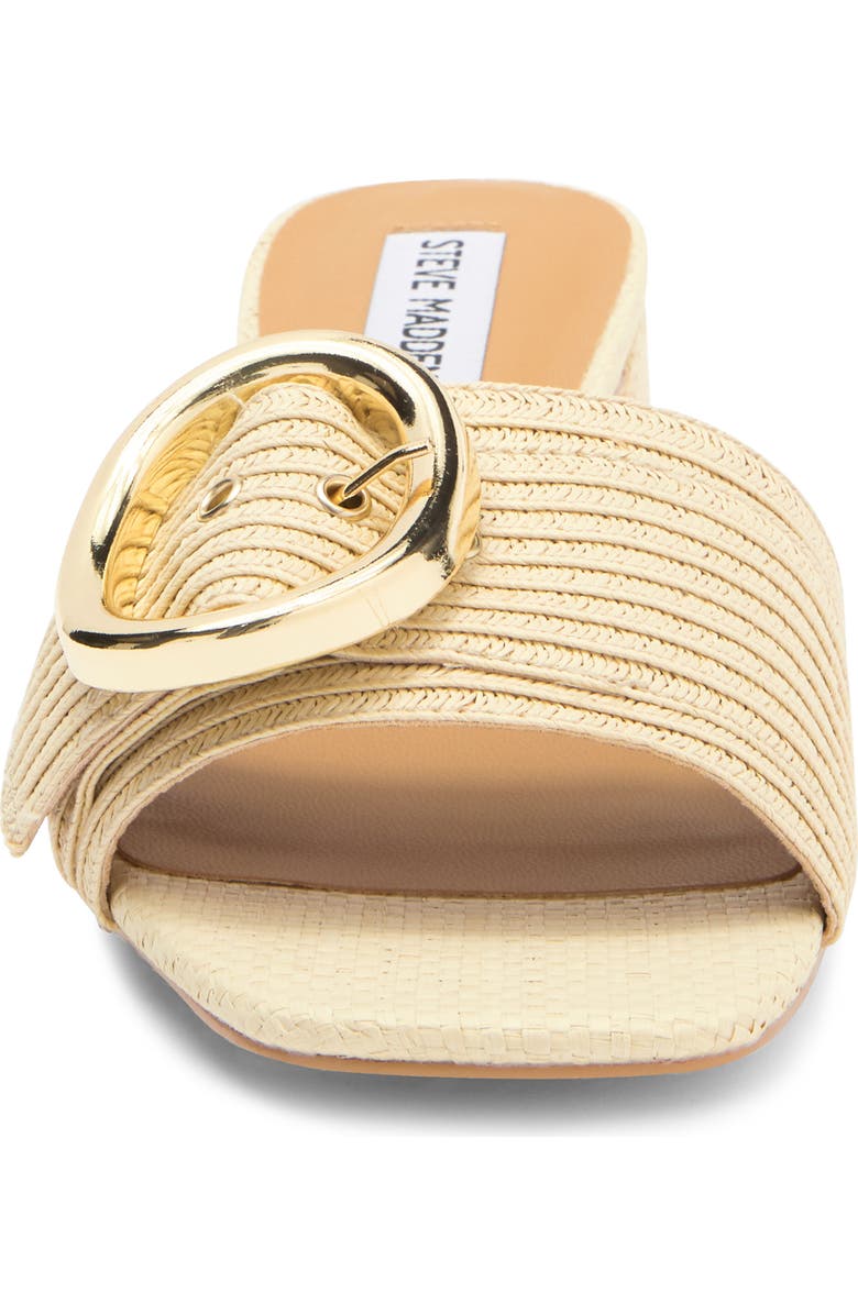 Steve Madden Seacrest Sandal, Alternate, color, Nat Raffia