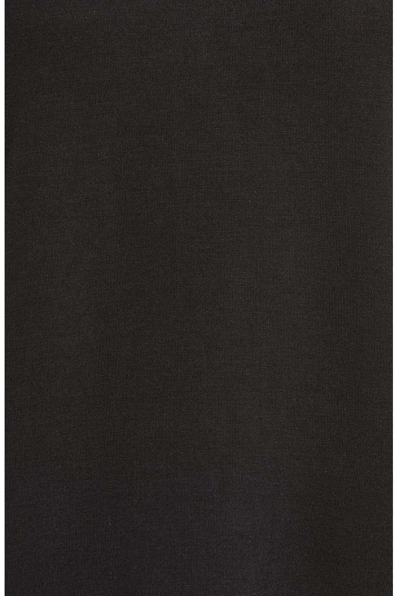 V-Neck T-Shirt, Alternate, color, BLACK