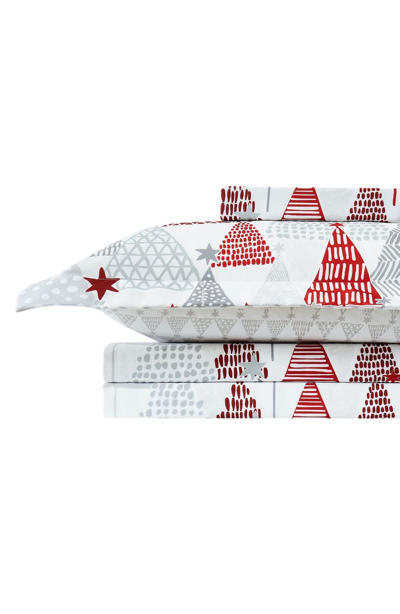 SOUTHSHORE FINE LINENS Merry and Bright Oversize Holiday Duvet Set, Alternate, color, Merry And Bright