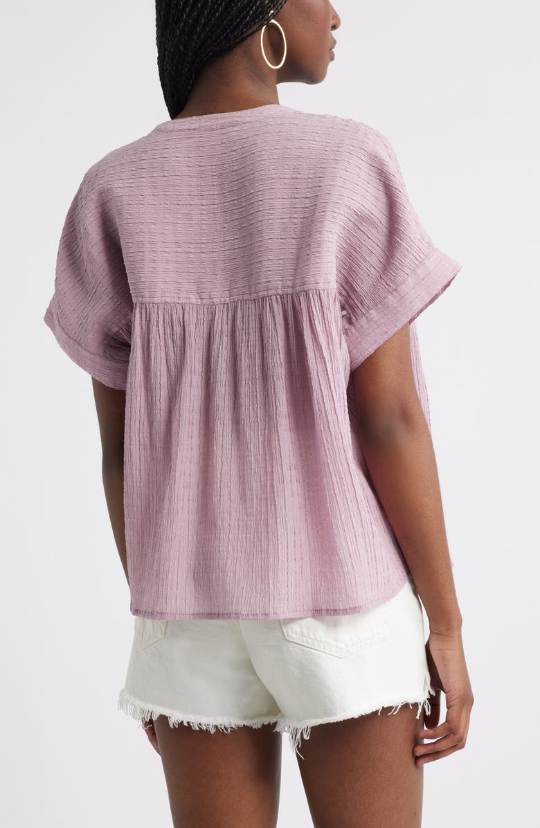 Treasure & Bond Textured Flowy Top, Alternate, color,