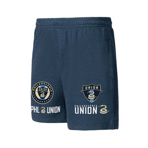 Men's Concepts Sport  Heather Navy Philadelphia Union Multi-Logo Shorts
