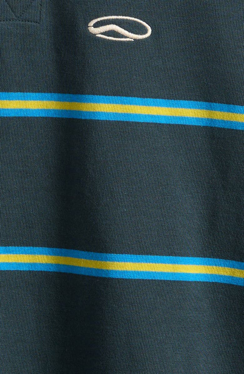 Vans Kids' Gatewood Stripe Long Sleeve Cotton Rugby Shirt, Alternate, color,