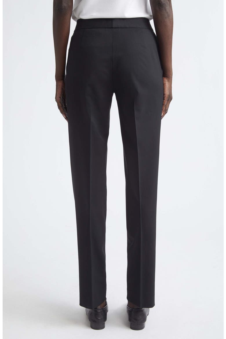 Waldorf Straight Leg Ankle Pants, Alternate, color, BLACK