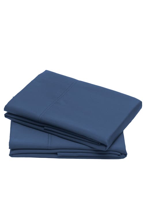 California Design Den Set Of 2 Pillowcases In Blue