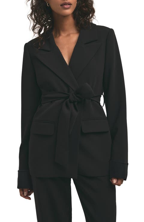 The Adrienne Belted Blazer