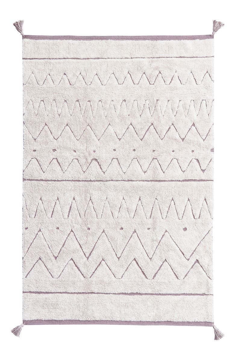 Lorena Canals RugCycled Washable Cotton Blend Rug, Main, color,