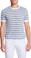 PAISLEY & GRAY Stripe Short Sleeve Knit T-Shirt