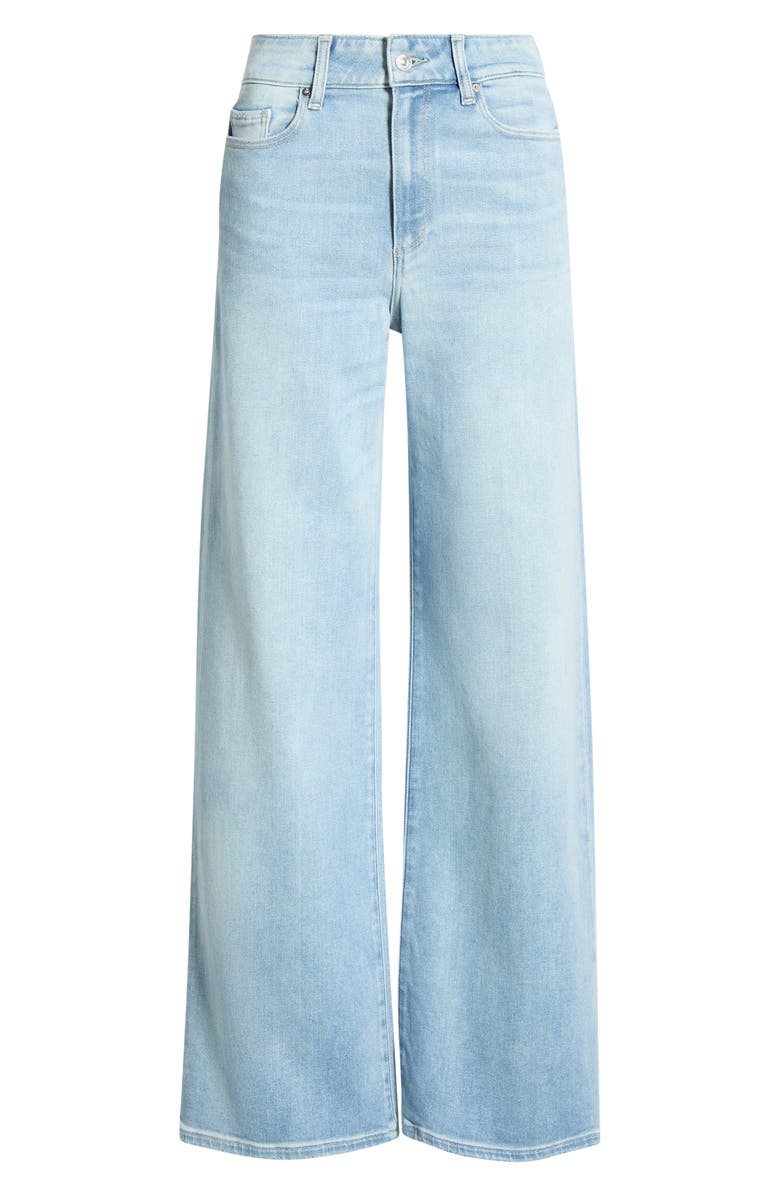 PAIGE Anessa High Waist Wide Leg Jeans, Alternate, color, Coliseum