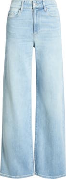 PAIGE Anessa High Waist Wide Leg Jeans