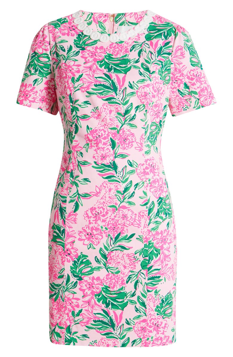 Lilly Pulitzer<sup>®</sup> Mila Print Stretch Sheath Dress, Alternate, color, 