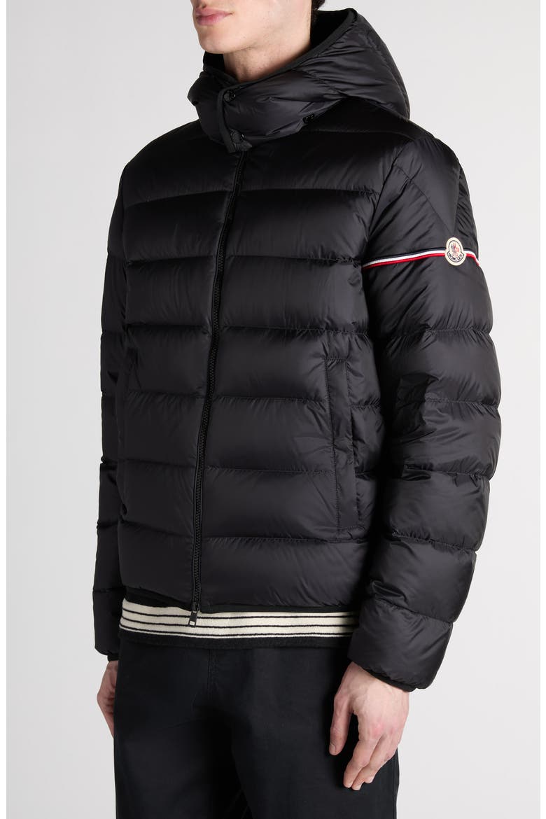 Ravenlock Hooded Down Puffer Jacket, Alternate, color, BLACK