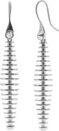 eddieBorgo Discus Drop Earrings