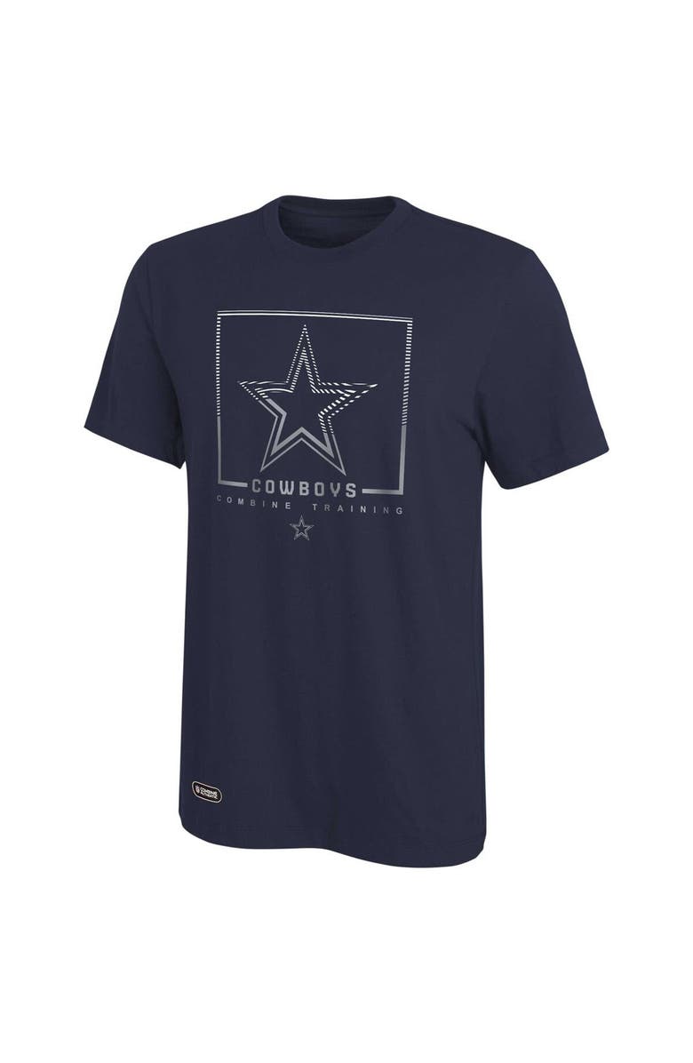 Outerstuff Men's Navy Dallas Cowboys Combine Authentic Clutch T-Shirt, Alternate, color, 