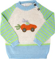 Melange Collection Carrot Car Easter Sweater