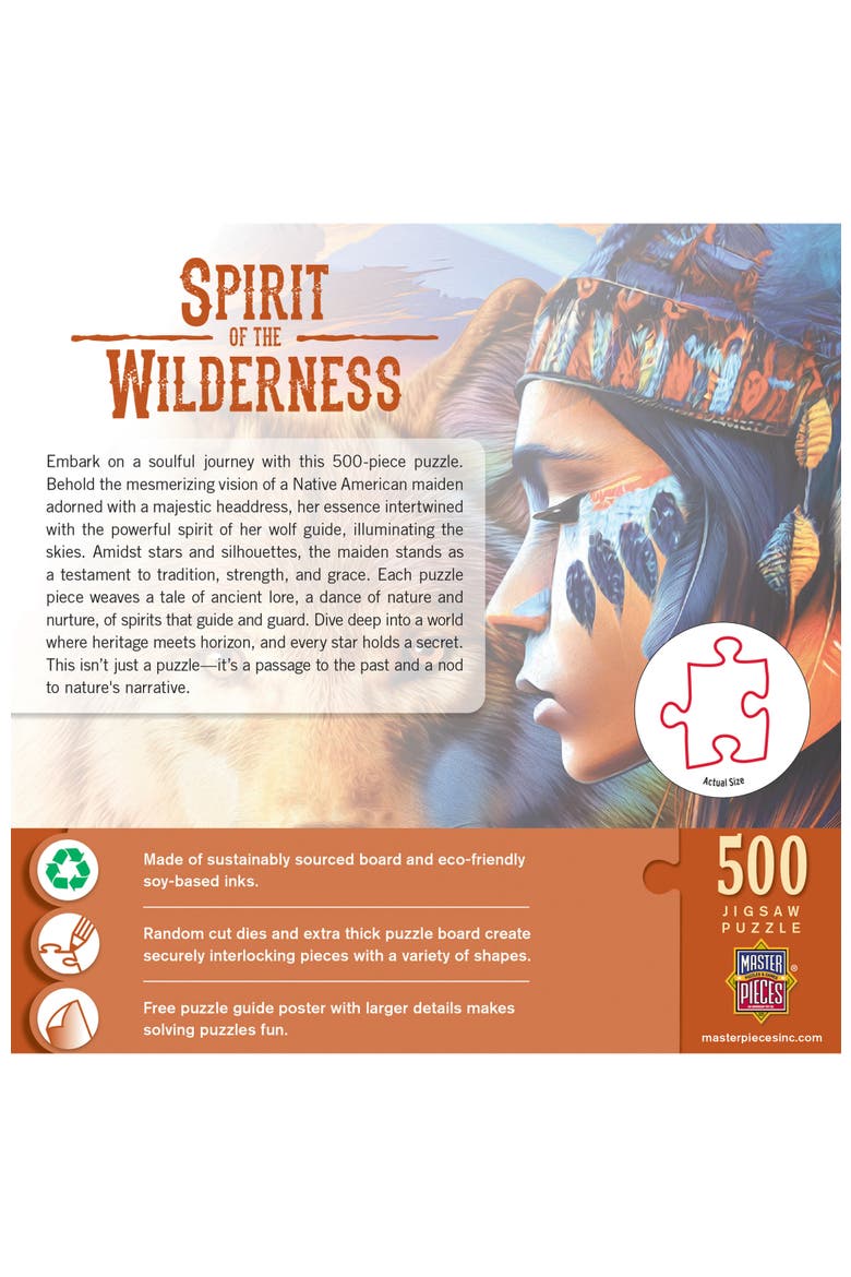 Spirit of the Wilderness 500pc Puzzle, Alternate, color, Multicolor
