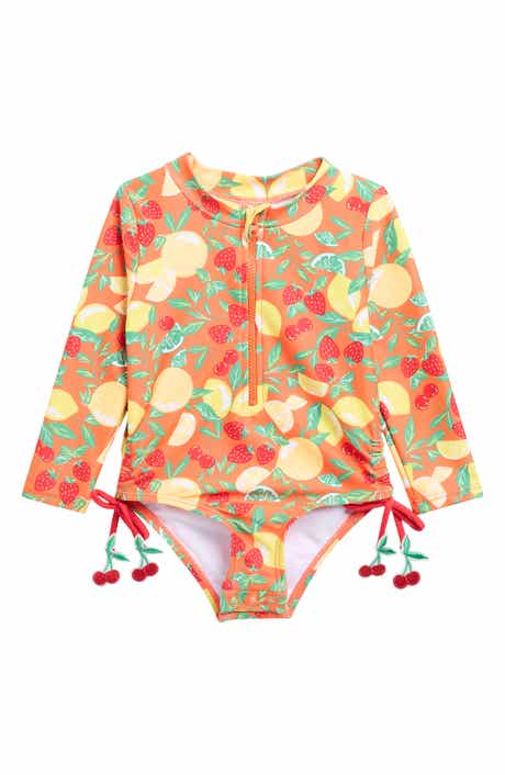 Nicole Miller Rashguard One-Piece Swimsuit
