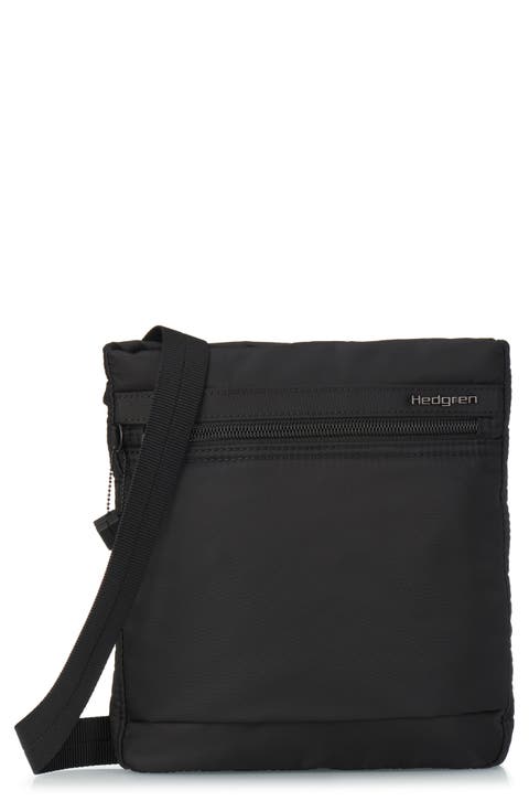 Leonce RFID Water Repellent Nylon Crossbody Bag