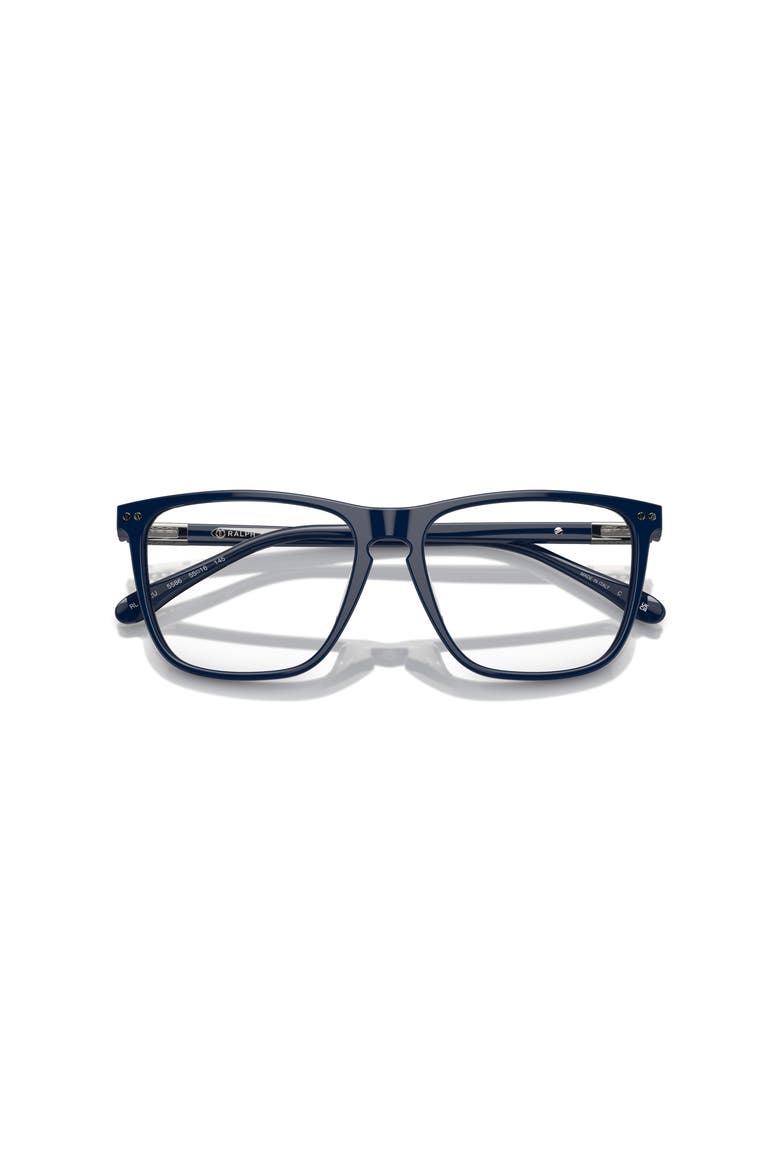 55mm Square optical glasses, Alternate, color, Blue