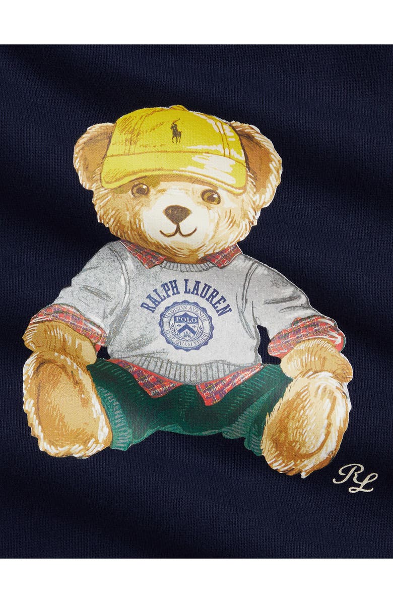 Ralph Lauren Magic Fleece Sweatshirt & Joggers Set, Alternate, color, Refined Navy