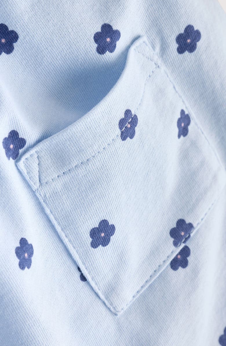 NEXT Flower Romper & Bodysuit Set, Alternate, color, Blue