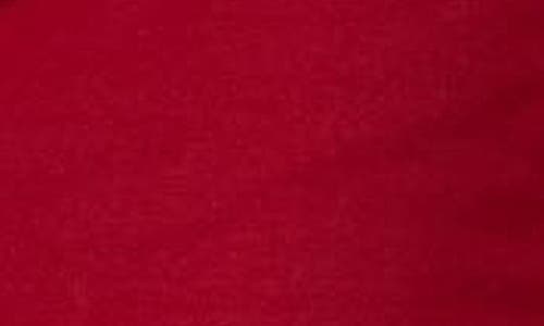 Edikted Bayside Stretch Cotton Micro Skort In Burgundy
