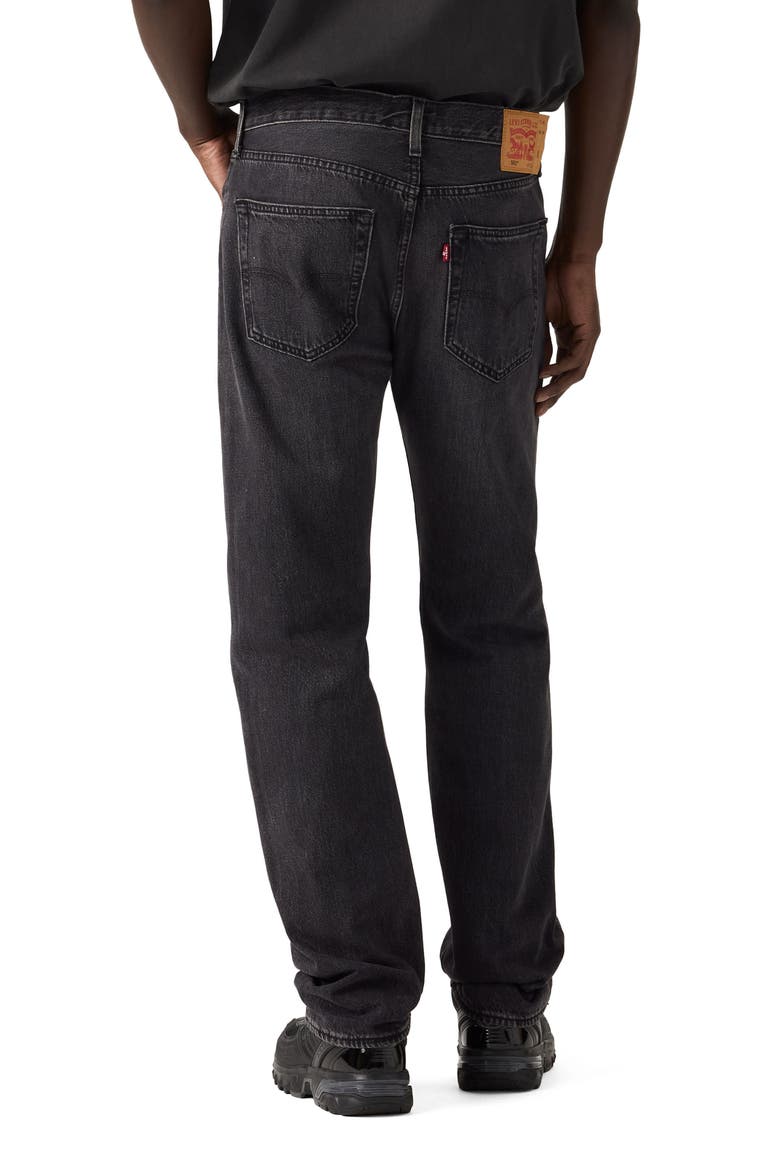 501 Original Straight Leg Jeans, Alternate, color, FILBERT NIGHTS