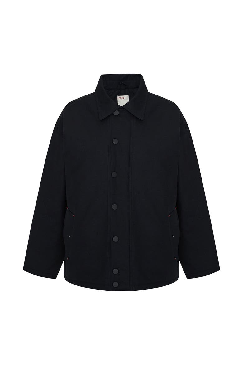 Cotton Puffer Jacket, Main, color, BLACK
